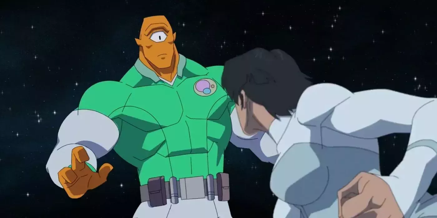 Anissa punches Allen in Invincible