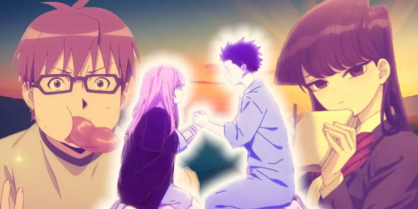 Yugo Hachiken, Silver Spoon; Shoko Nishimiya & Shoya Ishida, A Silent Voice; Shoko Komi, Komi Can’t Communicate