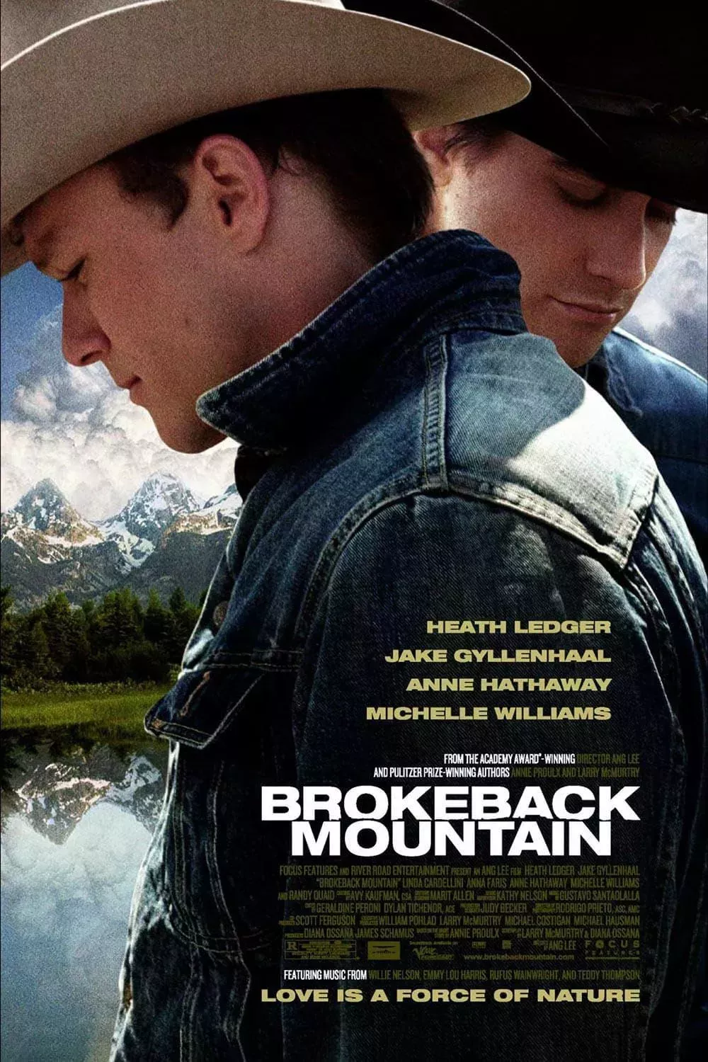 Heath Ledger and Jake Gyllenhaal in Brokeback Mountain