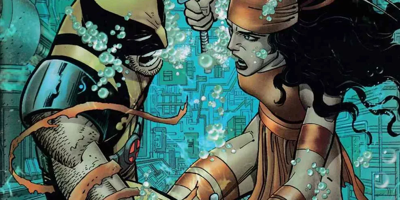 Wolverine Enemy of the State 2, Wolverine Fighting Elektra in Marvel Comics