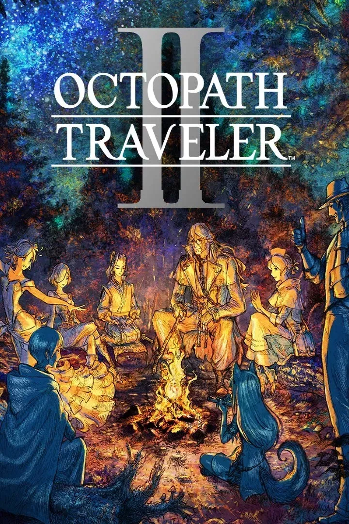 The Cast on the Octopath Traveler II Poster