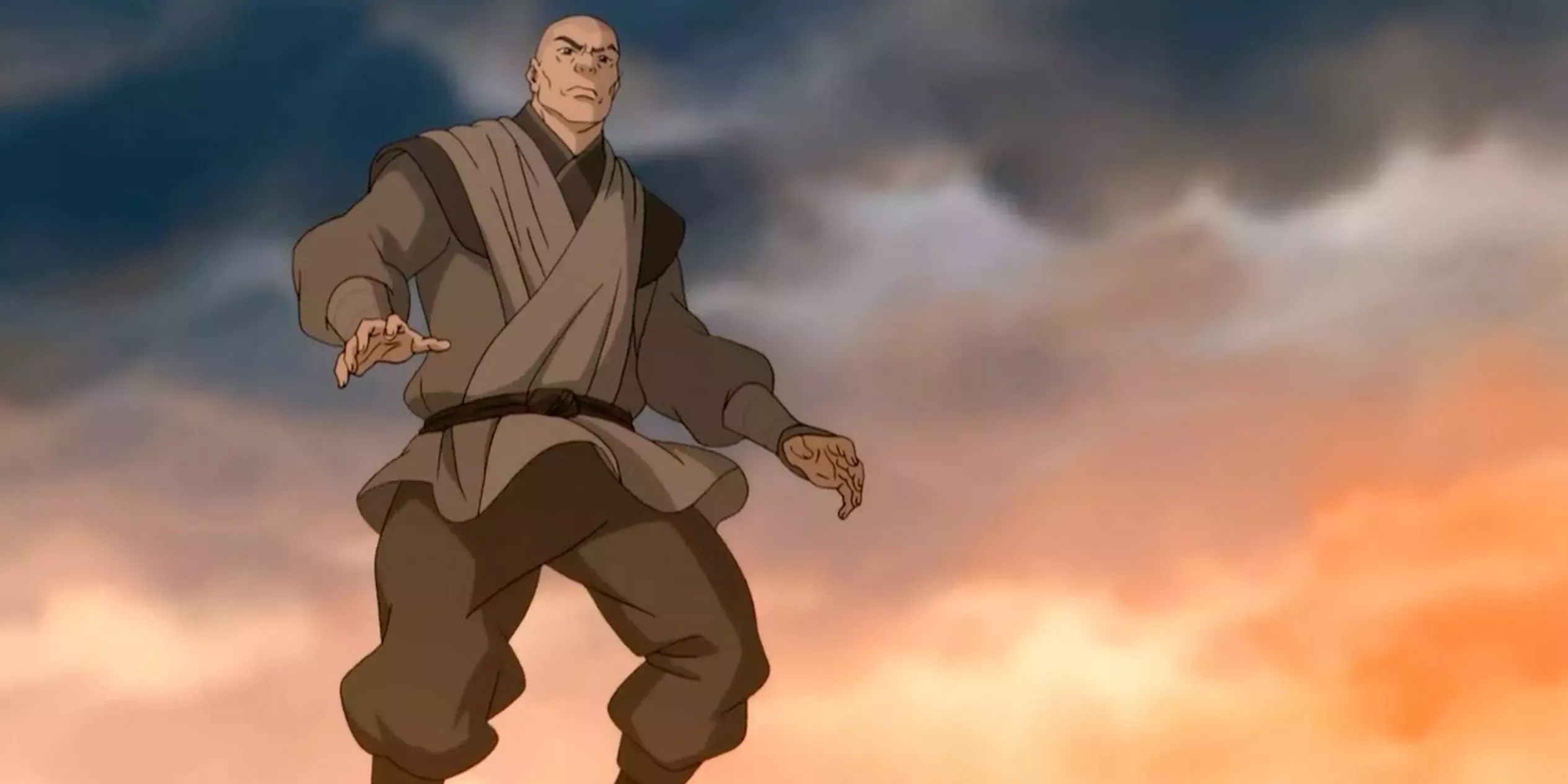 Zaheer flying in The Legend of Korra.