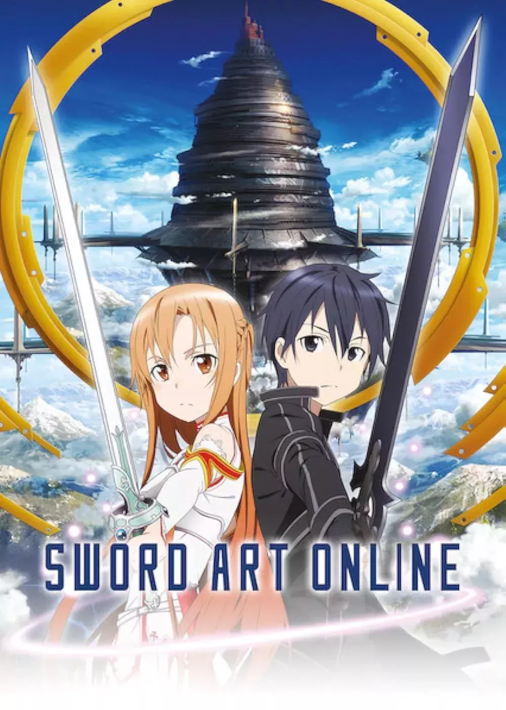 Kiriko and Asuna in Sword Art Online (2012) official poster