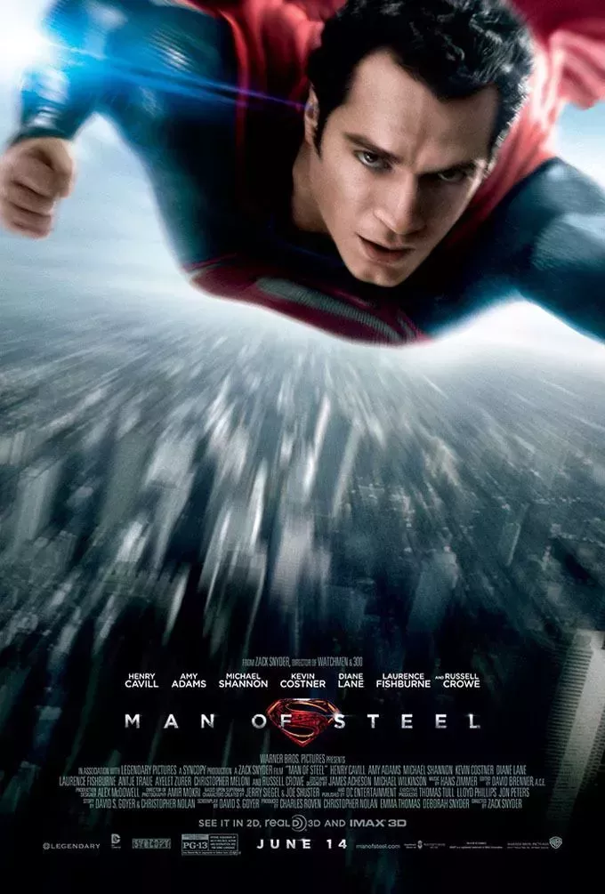 Superman Man of Steel Poster