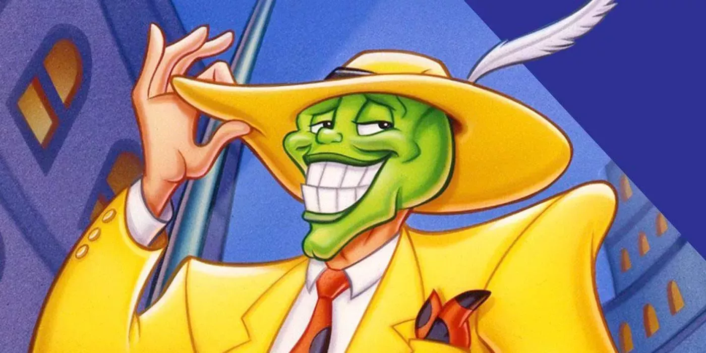 The Mask smiles wide from The Mask Animated Series