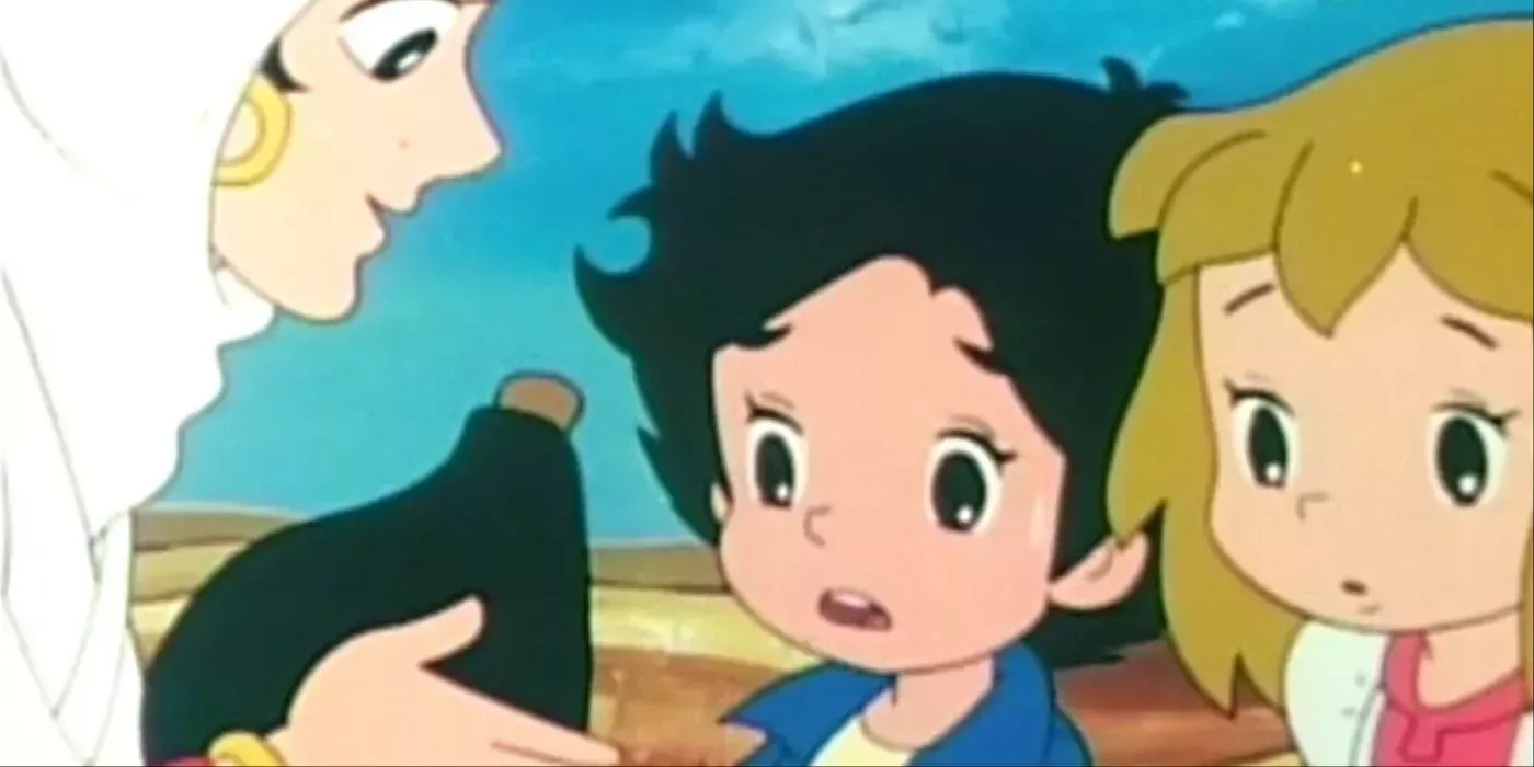 1981 Superbook anime - Joy and Chris