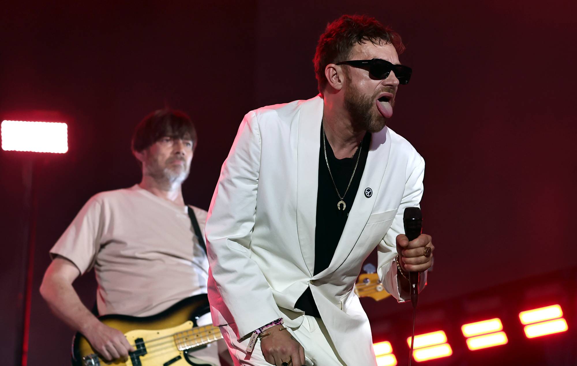 Damon Albarn dice que el concierto de Blur del segundo fin de semana de Coachella es "probablemente nuestro último concierto"