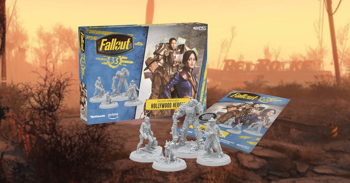 El reparto de la serie de televisión Fallout llega al juego de rol Wasteland Warfare el 7 de mayo.