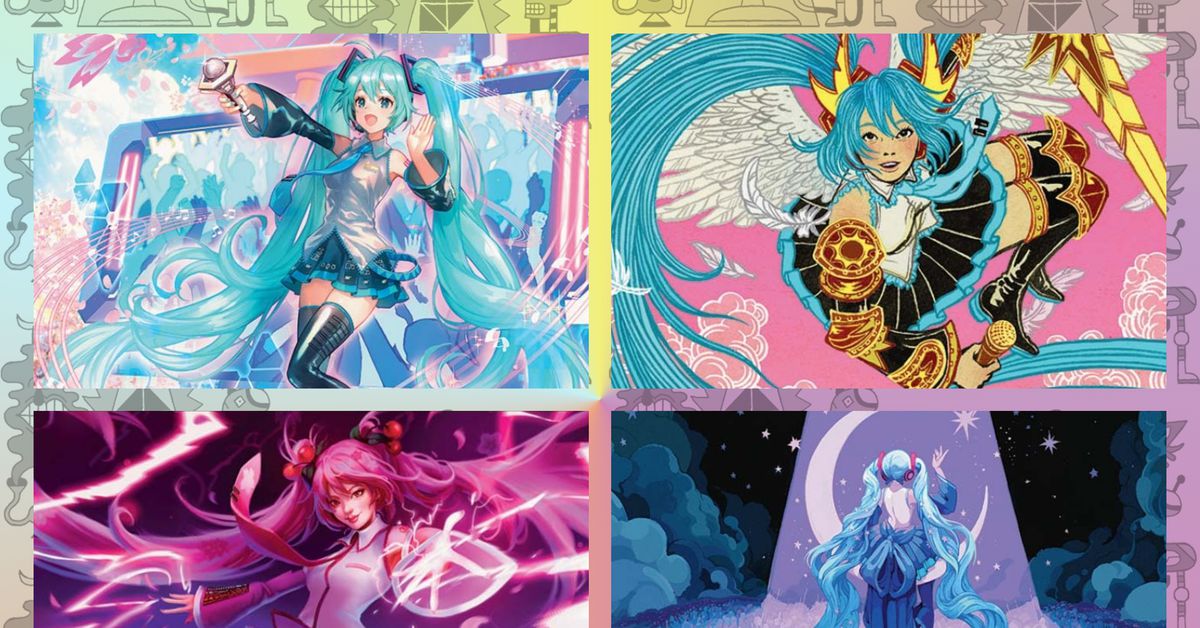 Hatsune Miku, la reina del canto, llega a Magic: The Gathering