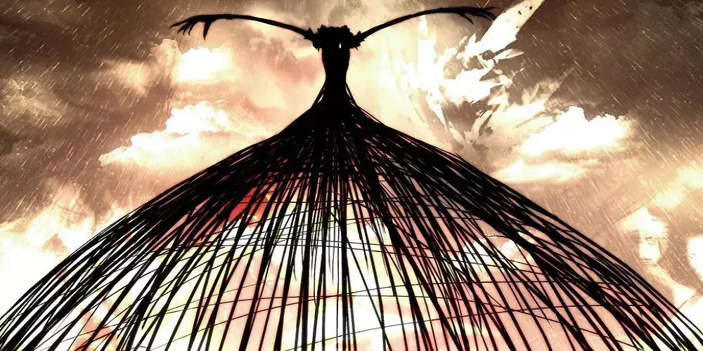 Gretchen, Madoka's Witch form, from Puella Magi Madoka Magica.