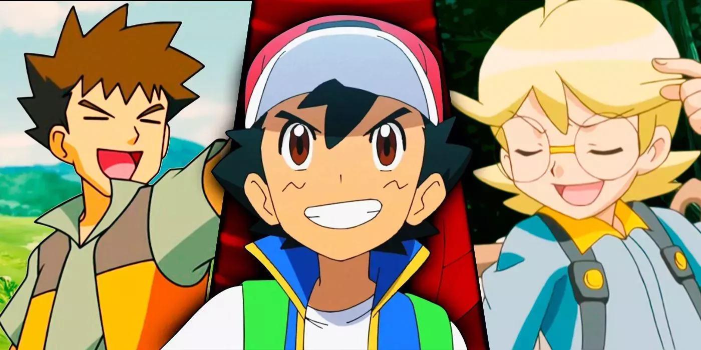 Ash, Clemont and Broke