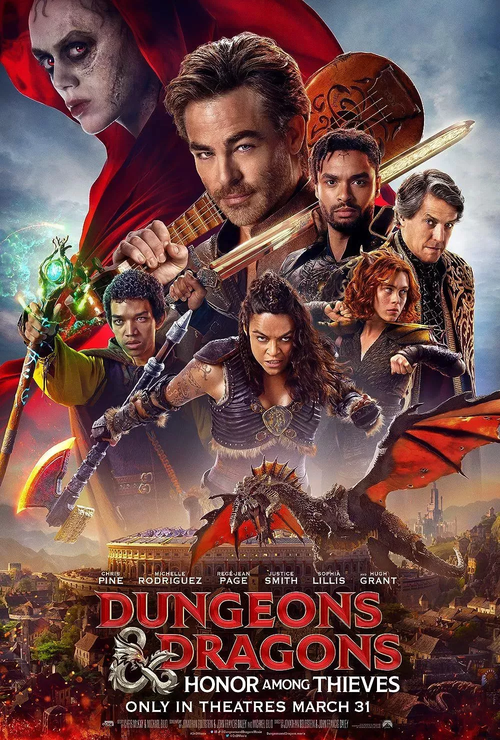 Poster of the Dungeons and Dragons Honor among Thieves film