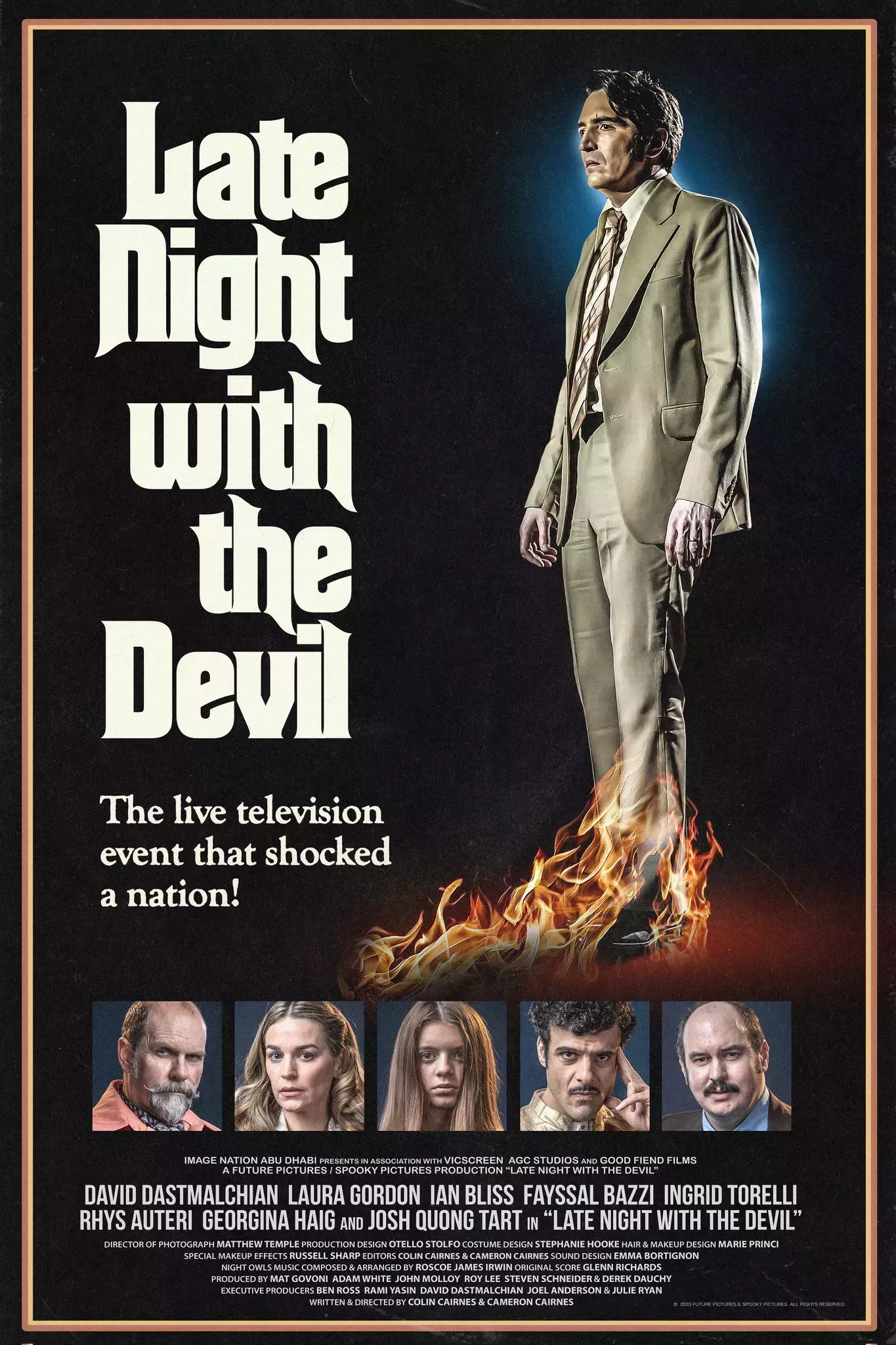 Late Night With The Devil Film Poster