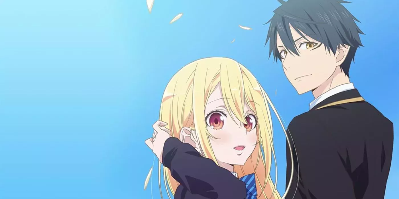 the main characters of romance anime the foolish angel dances with the devil