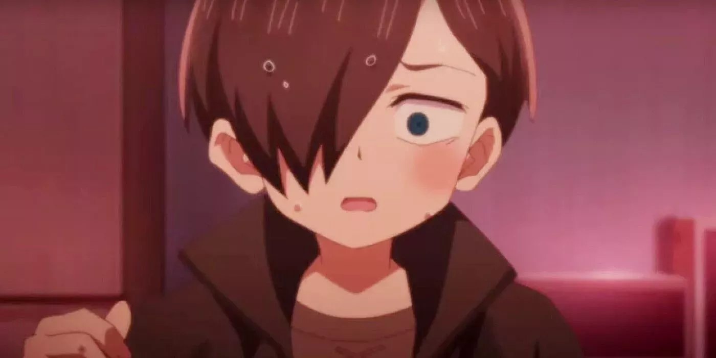 Kyotaro Ichikawa realizes something embarassing in The Dangers in My Heart