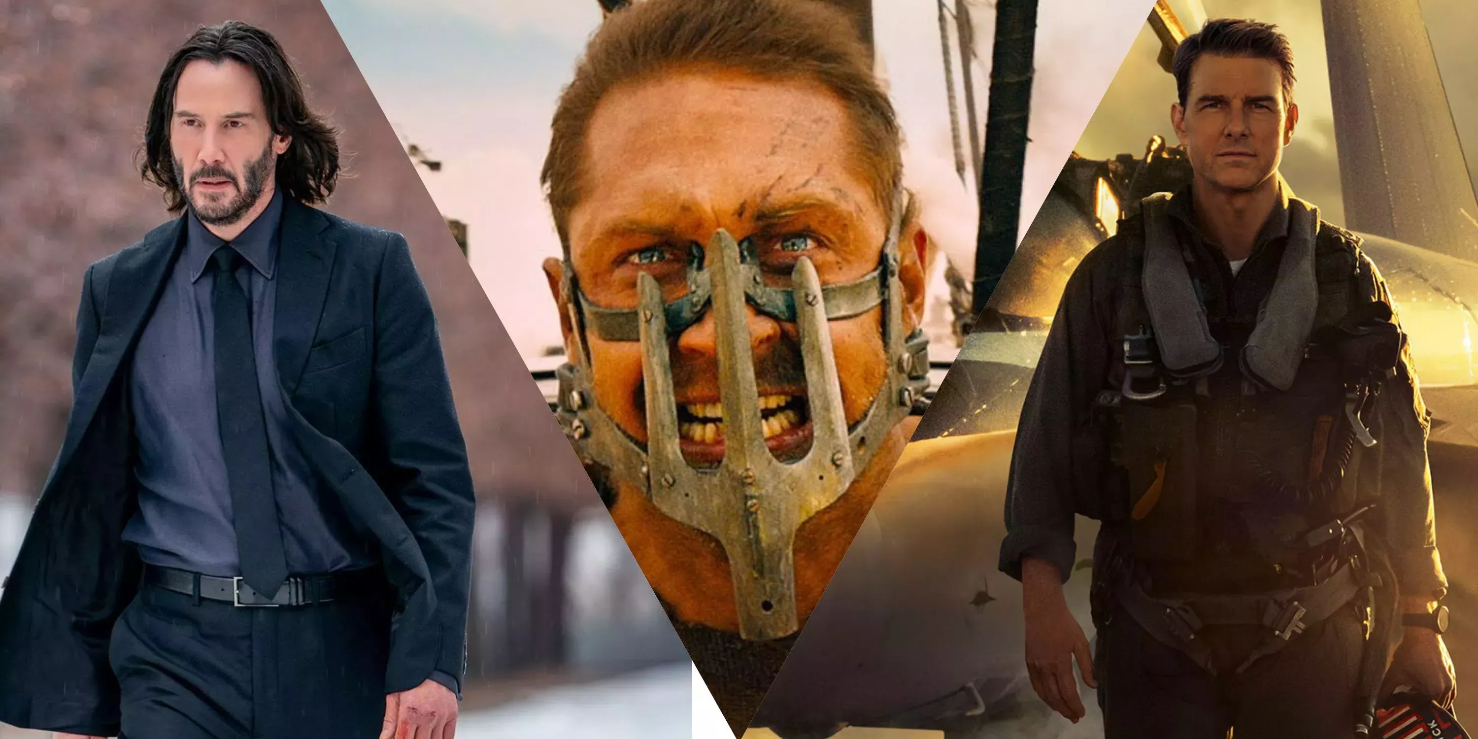 John Wick, Mad Max, and Top Gun
