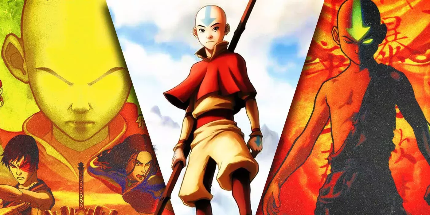 Split Images of Avatar The Last Airbender