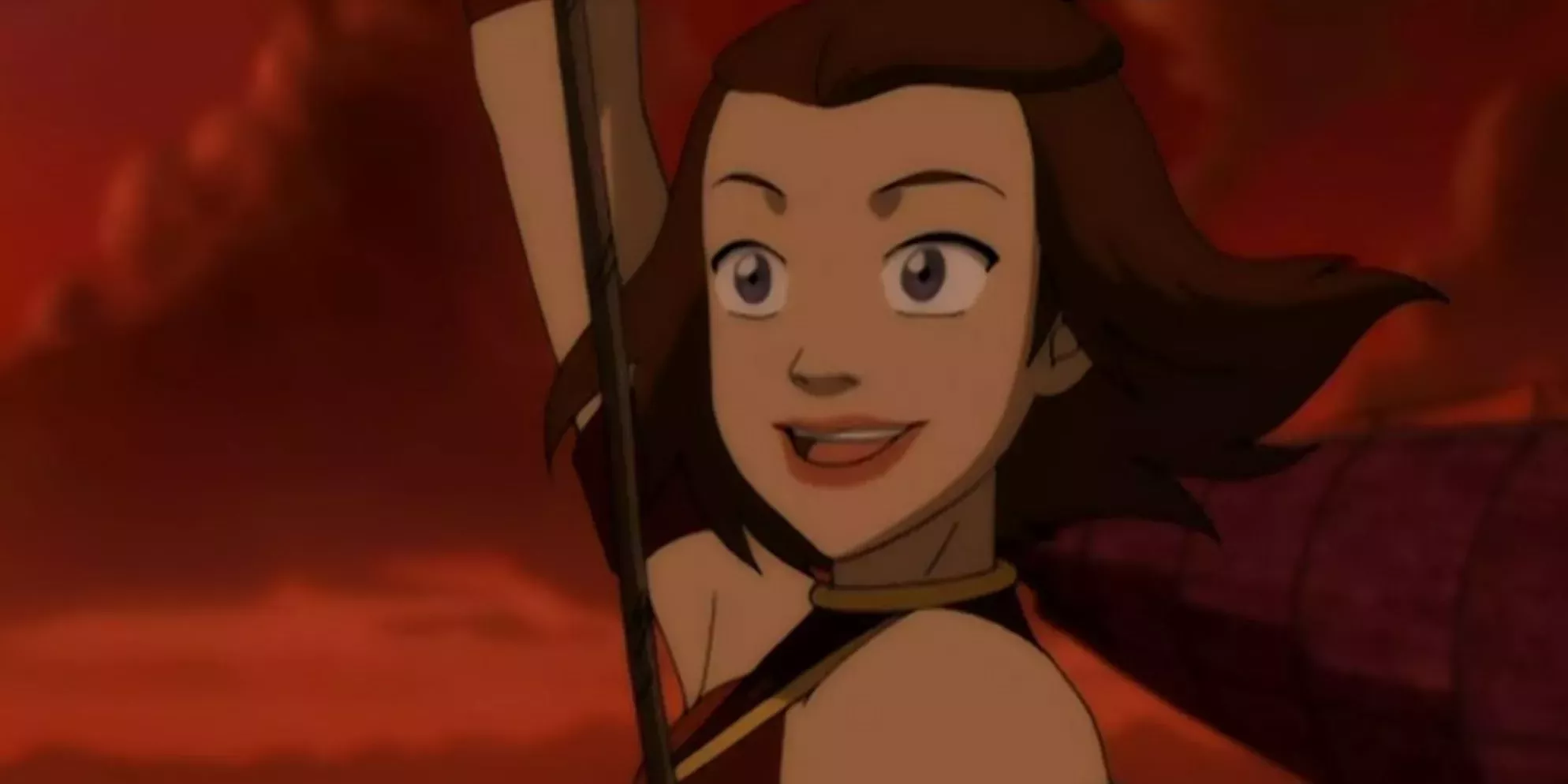Suki during the finale of Avatar: The Last Airbender.