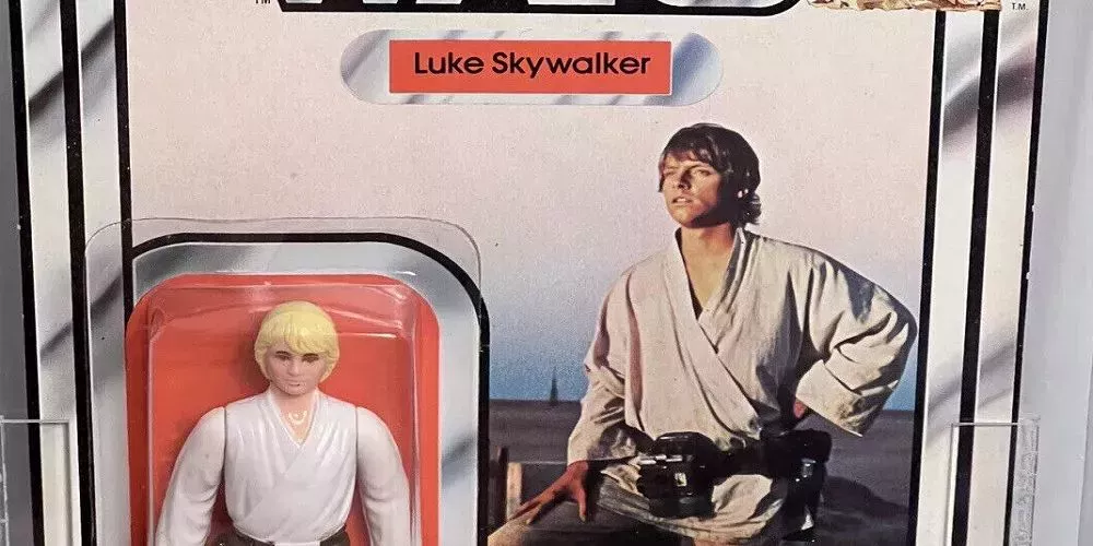 Double telescoping Luke Skywalker from Star Wars