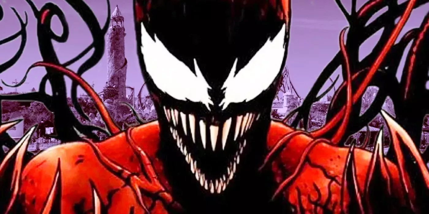 Spider-Man's Carnage prepares to wreak havoc at Universal Islands of Adventure.