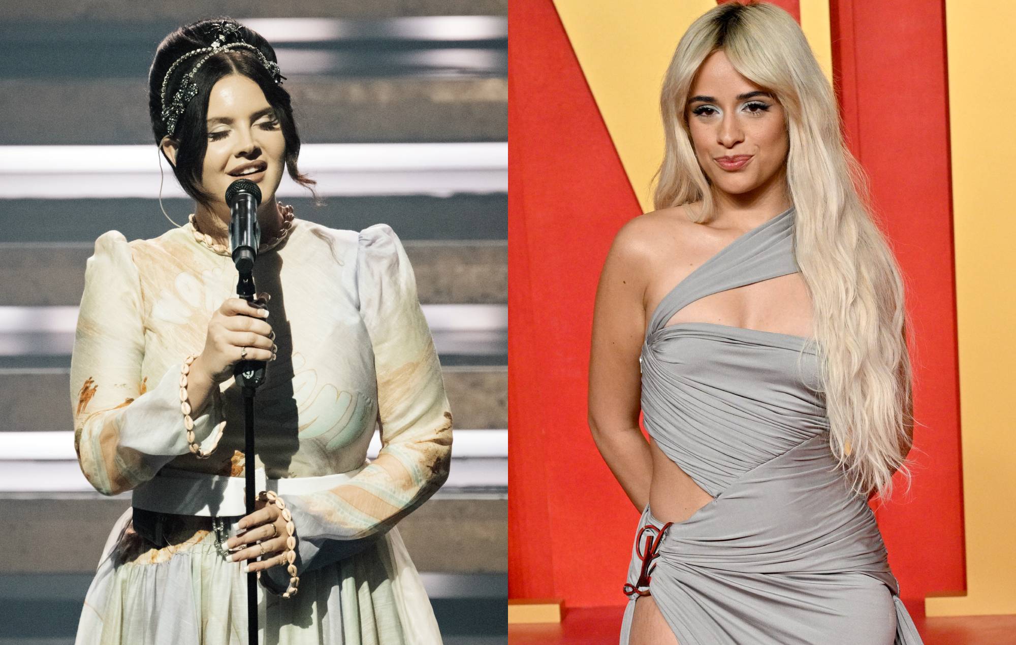 Mira cómo Lana Del Rey saca a Camila Cabello durante el segundo fin de semana de Coachella 2024