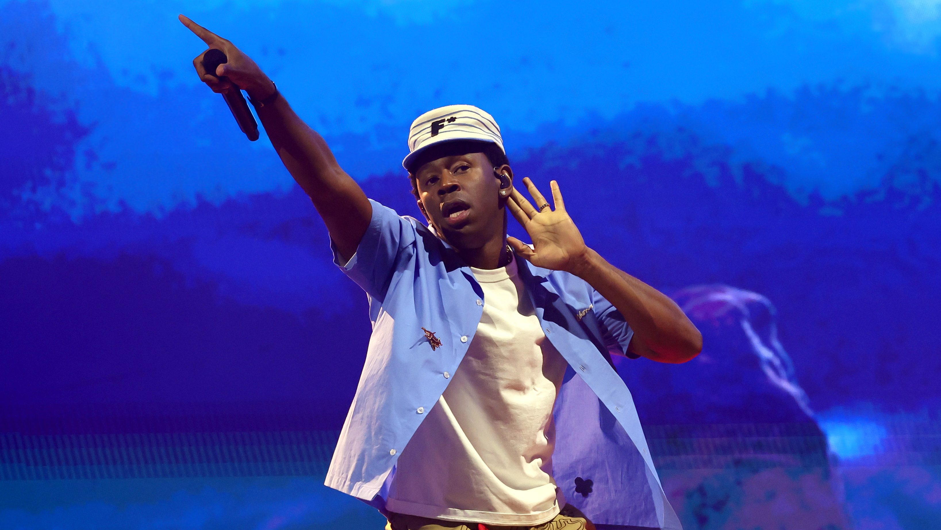 

	
		Tyler, the Creator trae a Childish Gambino, ASAP Rocky y Kali Uchis durante su surrealista e imaginativo concierto como cabeza de cartel de Coachella 2024
	
	