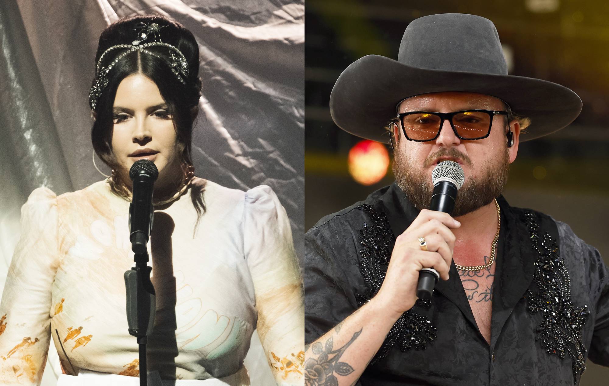 Vea a Lana Del Rey versionar 'Unchained Melody' con Paul Cauthen en el Festival Stagecoach