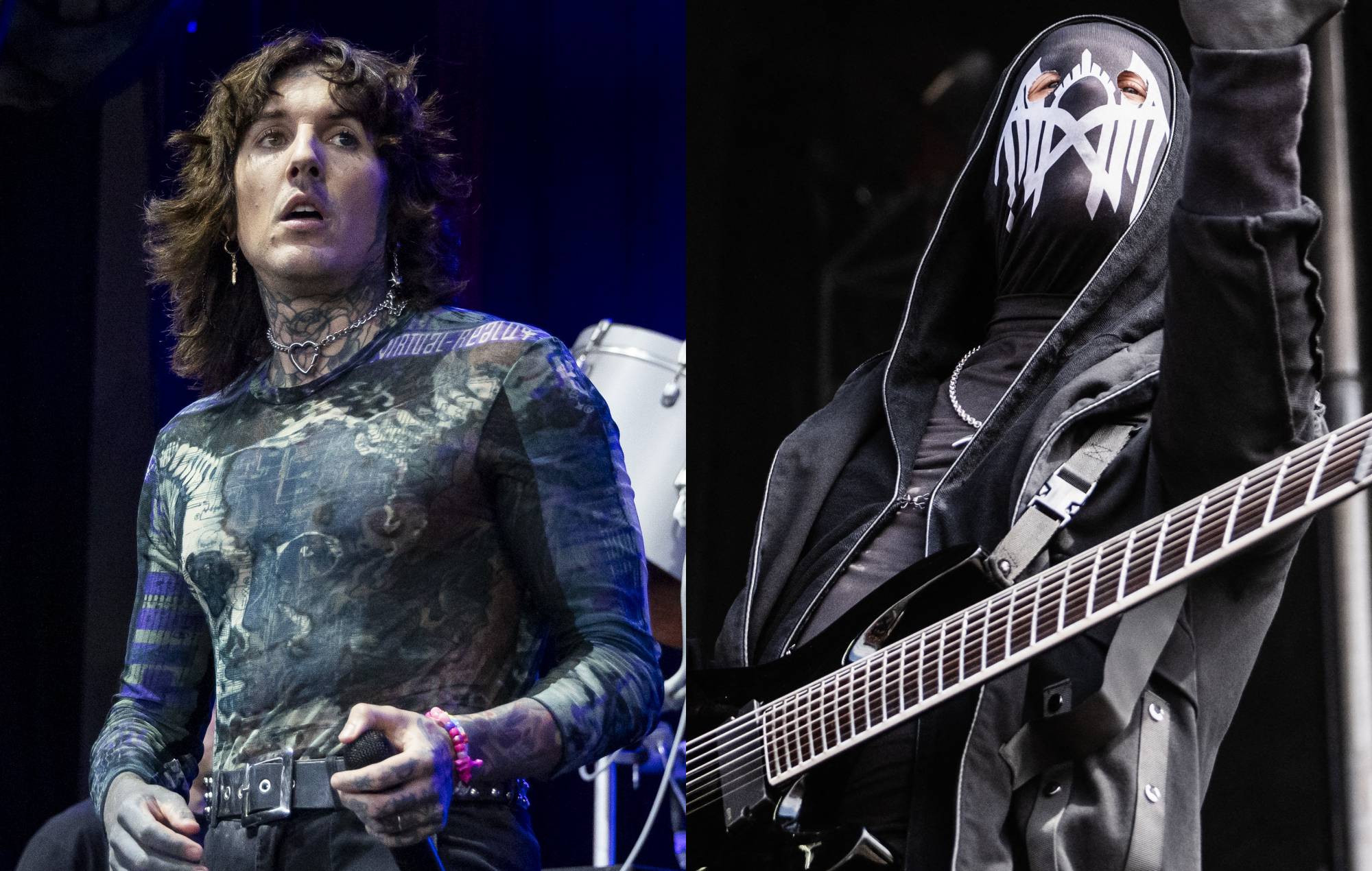 Vea cómo Bring Me The Horizon saca el IV de Sleep Token para 'Antivist' en Australia