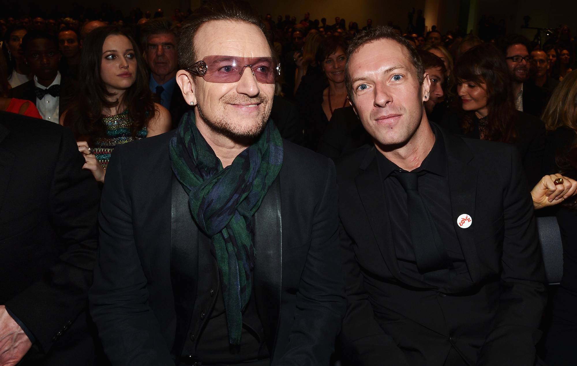 Bono, de U2: "Coldplay no es un grupo de rock. Espero que eso sea obvio"