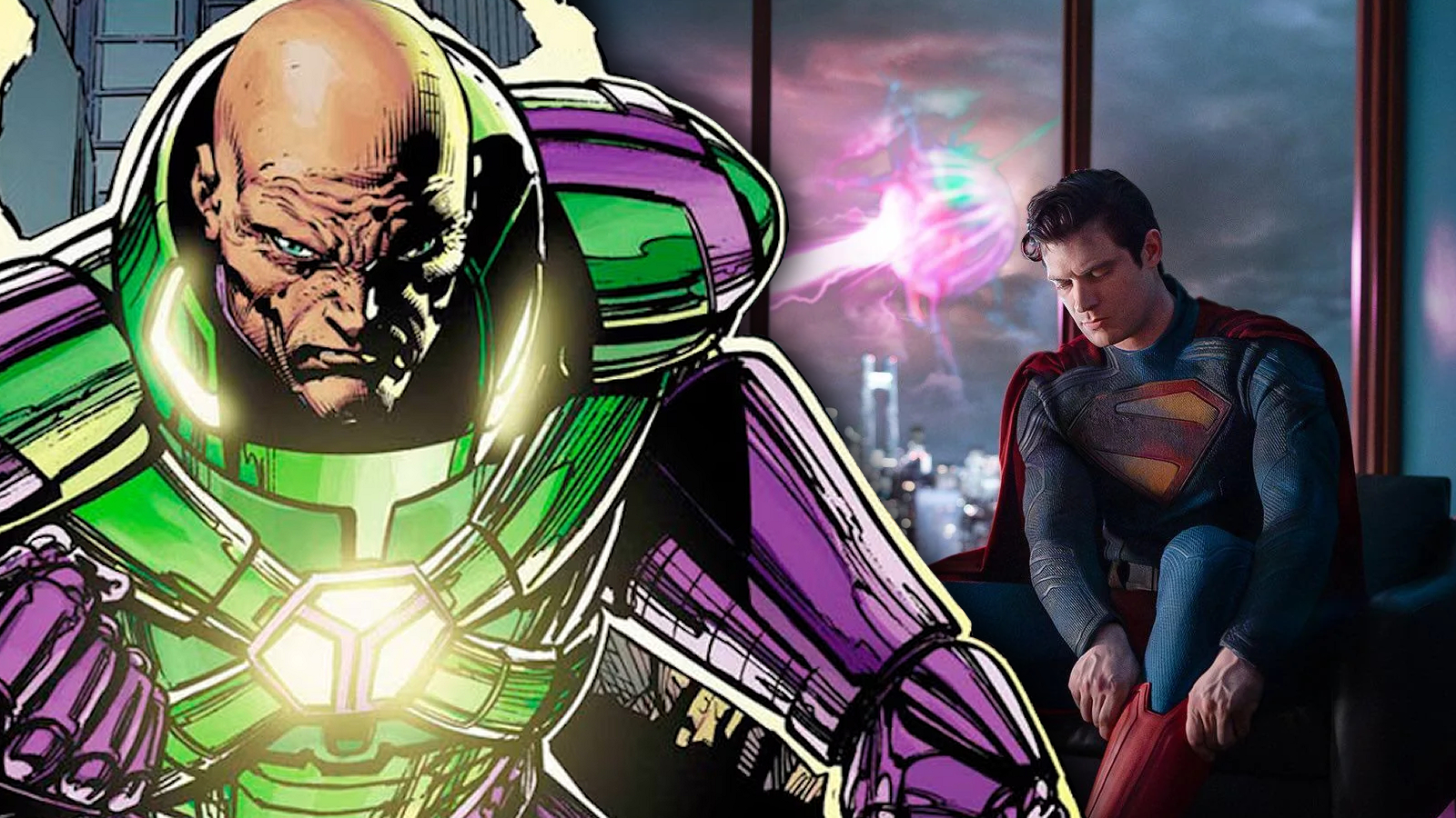 El traje de Superman revela un arma importante de Lex Luthor en la película