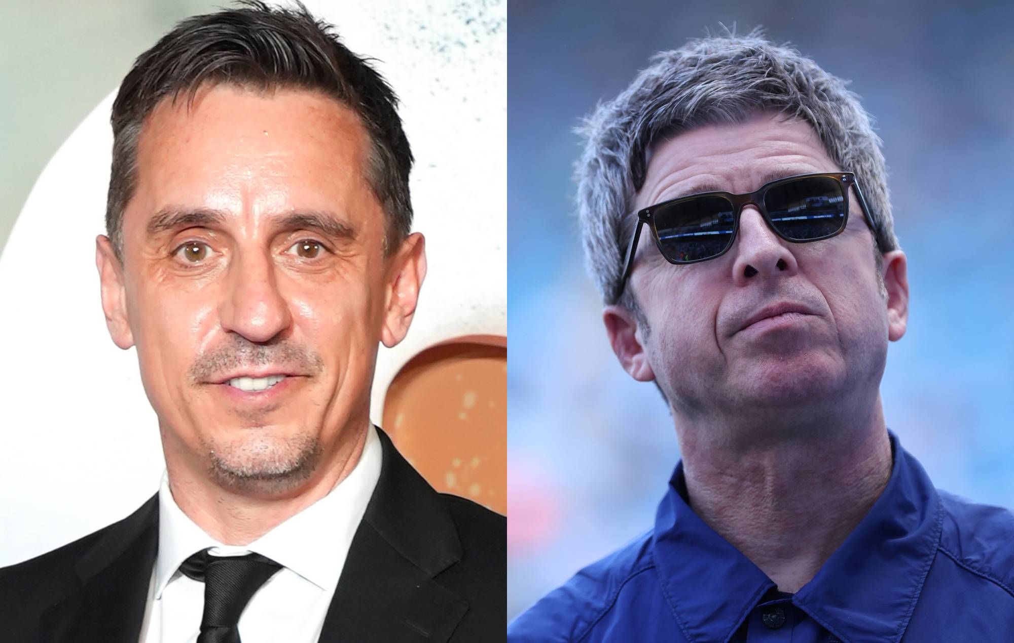 Gary Neville devuelve el golpe a Noel Gallagher tras la burla del City-United: "¡Vive en Londres!"