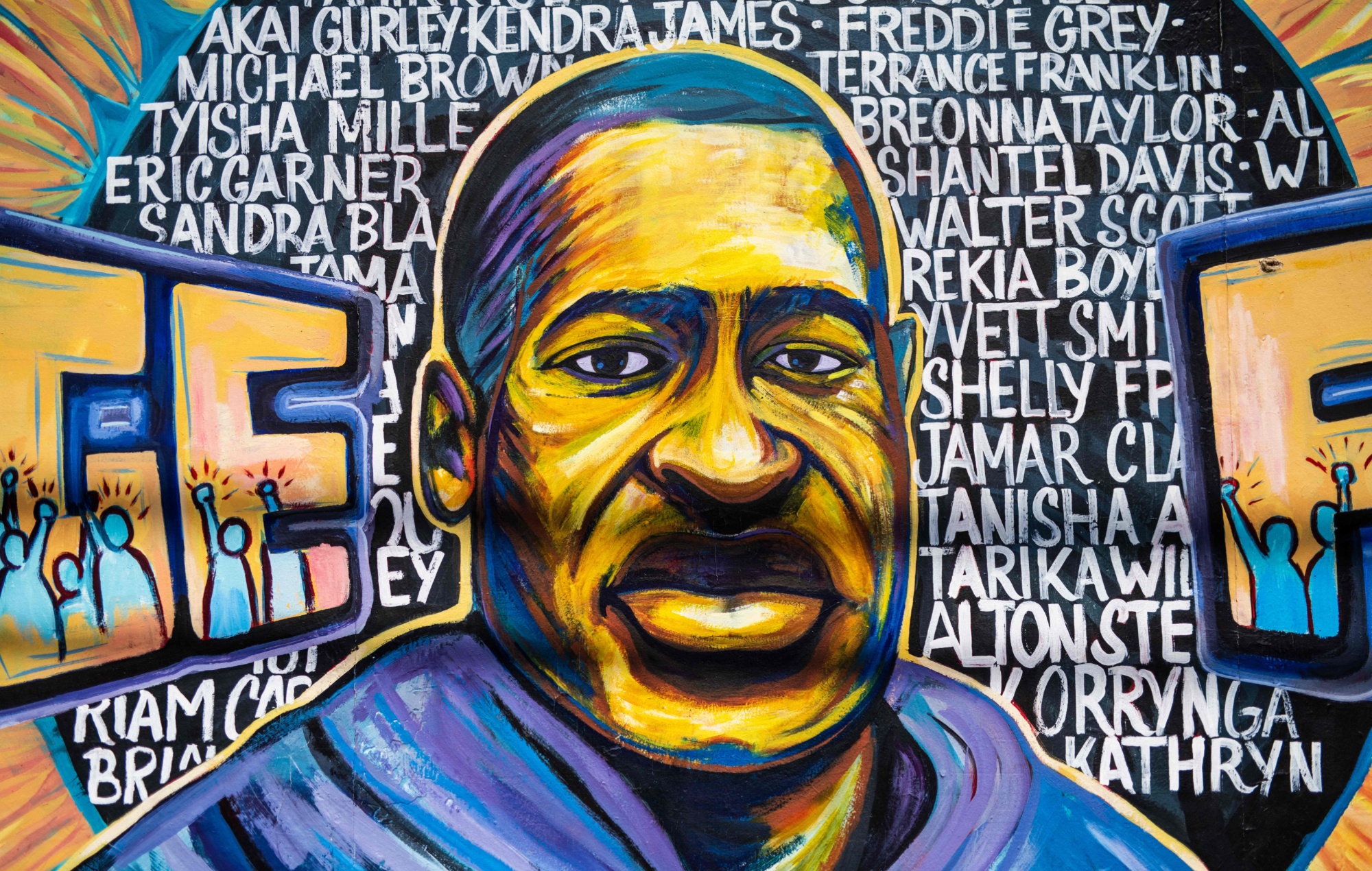 La hija de George Floyd rodará una película sobre él titulada "Daddy Changed The World" (Papá cambió el mundo)