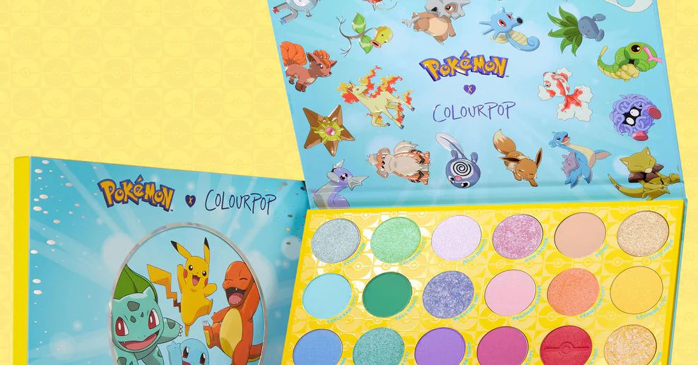 La nueva colección Pokémon de ColourPop te hará querer atraparlos a todos