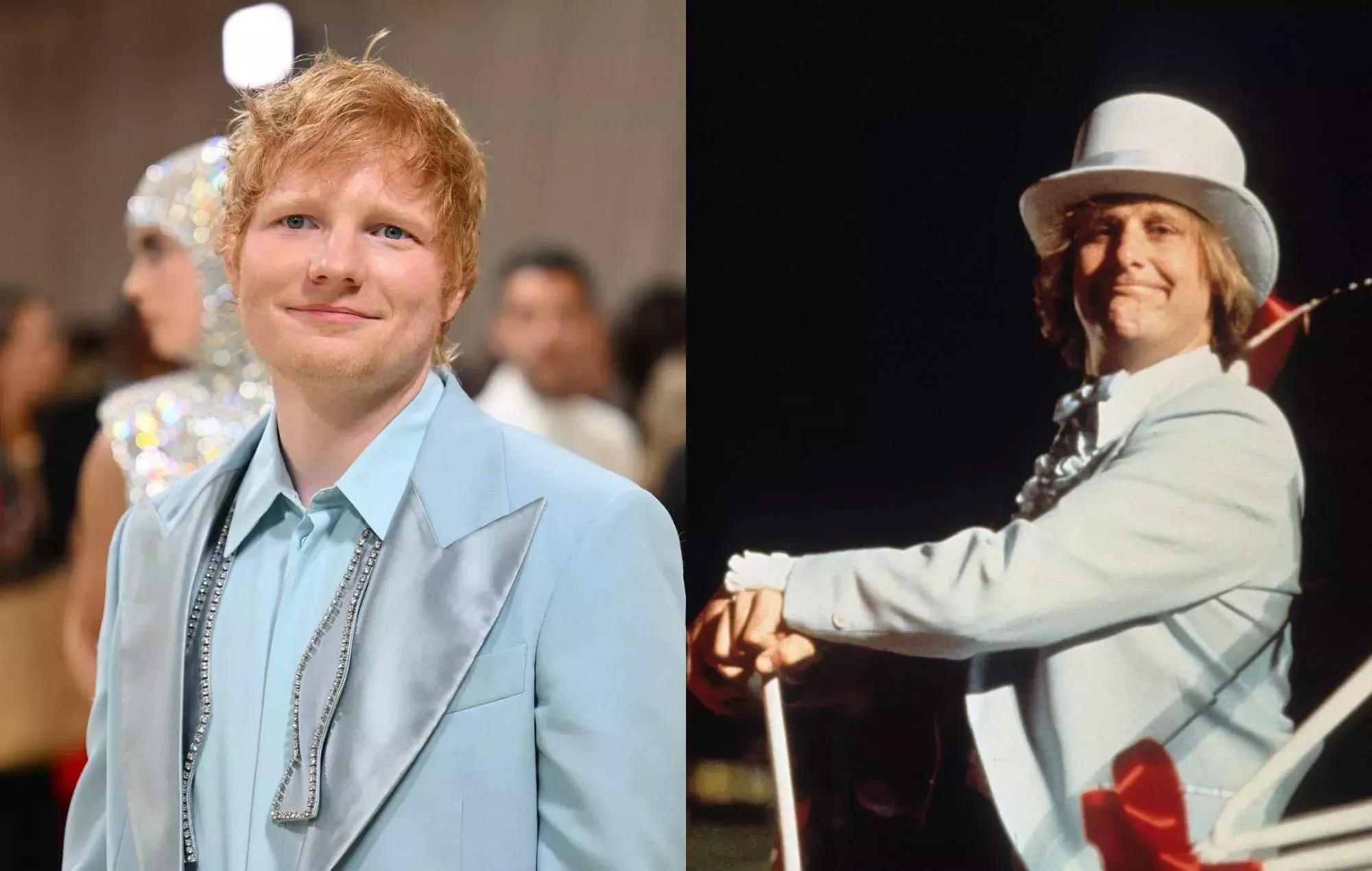 Los fans comparan el traje de Ed Sheeran en la Gala del Met con el look de 'Dumb & Dumber' y 'High School Musical'
