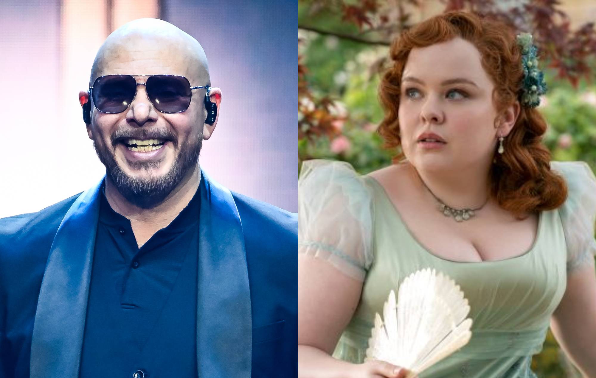 Pitbull responde a 'Bridgerton' por usar su canción en una escena de carruaje NSFW