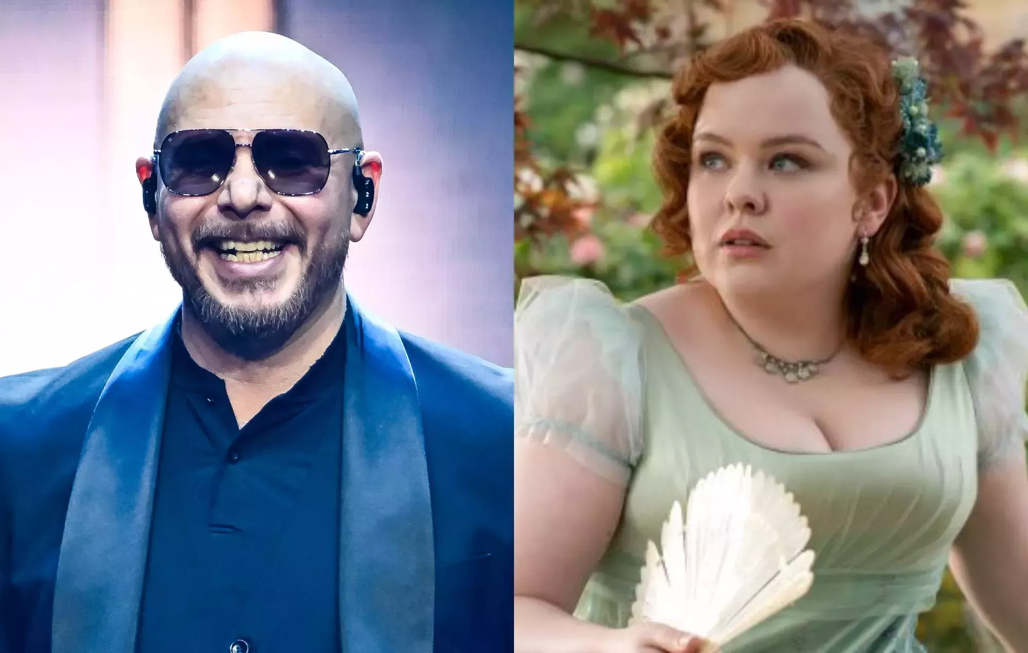 Pitbull responde a 'Bridgerton' por usar su canción en una escena de carruaje NSFW