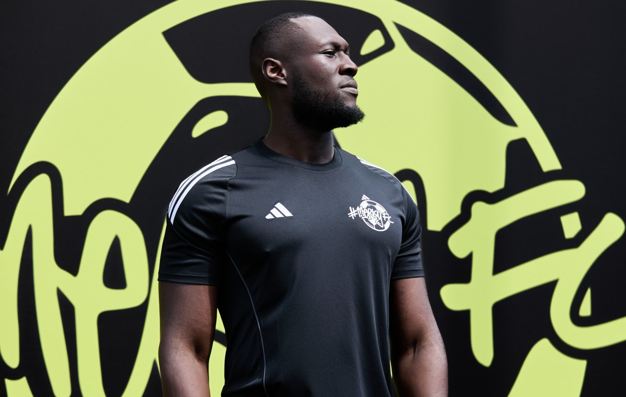 Stormzy y Adidas anuncian un nuevo centro #MerkyFC HQ para fútbol, música y videojuegos
