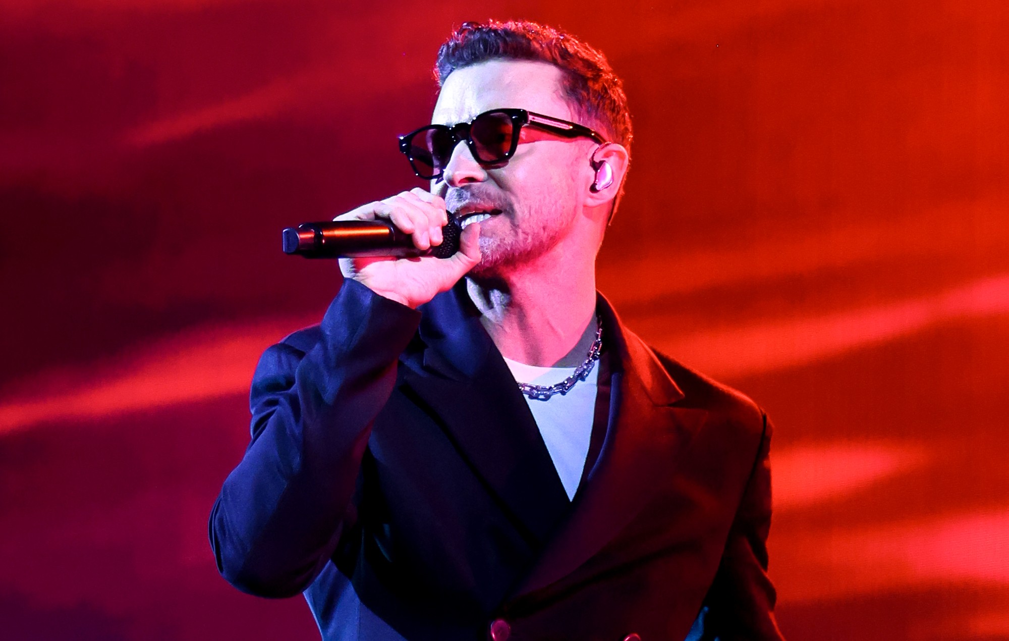 Justin Timberlake aborda una "semana dura" en su primer concierto desde su arresto por conducir ebrio