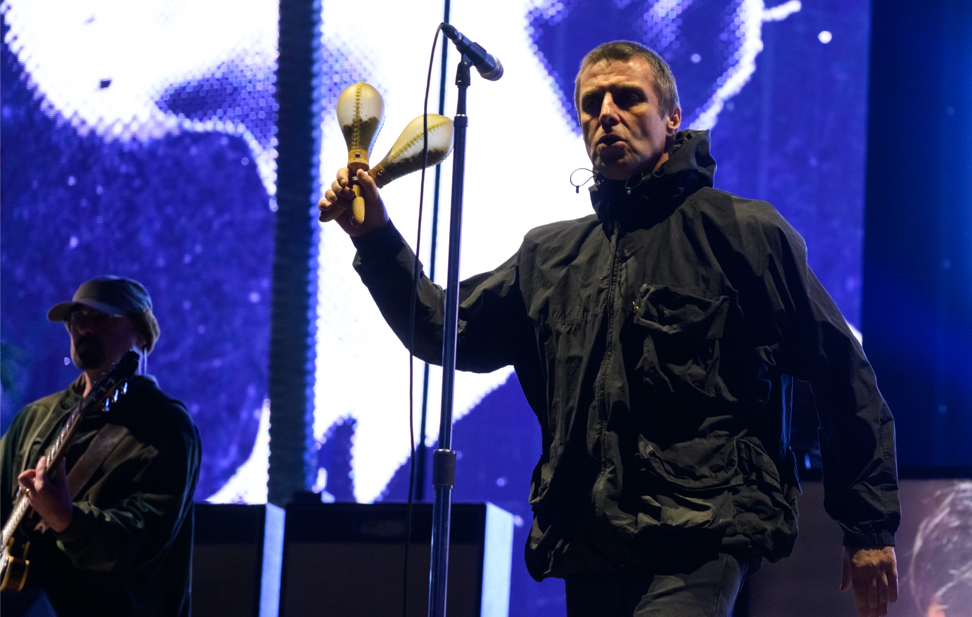 Liam Gallagher estrena en Manchester el "rap" de la maqueta de 'Columbia' de Oasis Sawmills