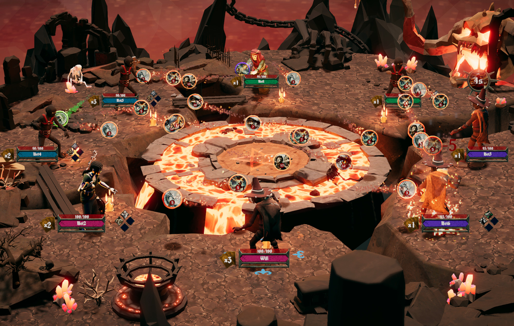 Magic: the Gathering" y "RuneScape" en este battle royale de construcción de mazos