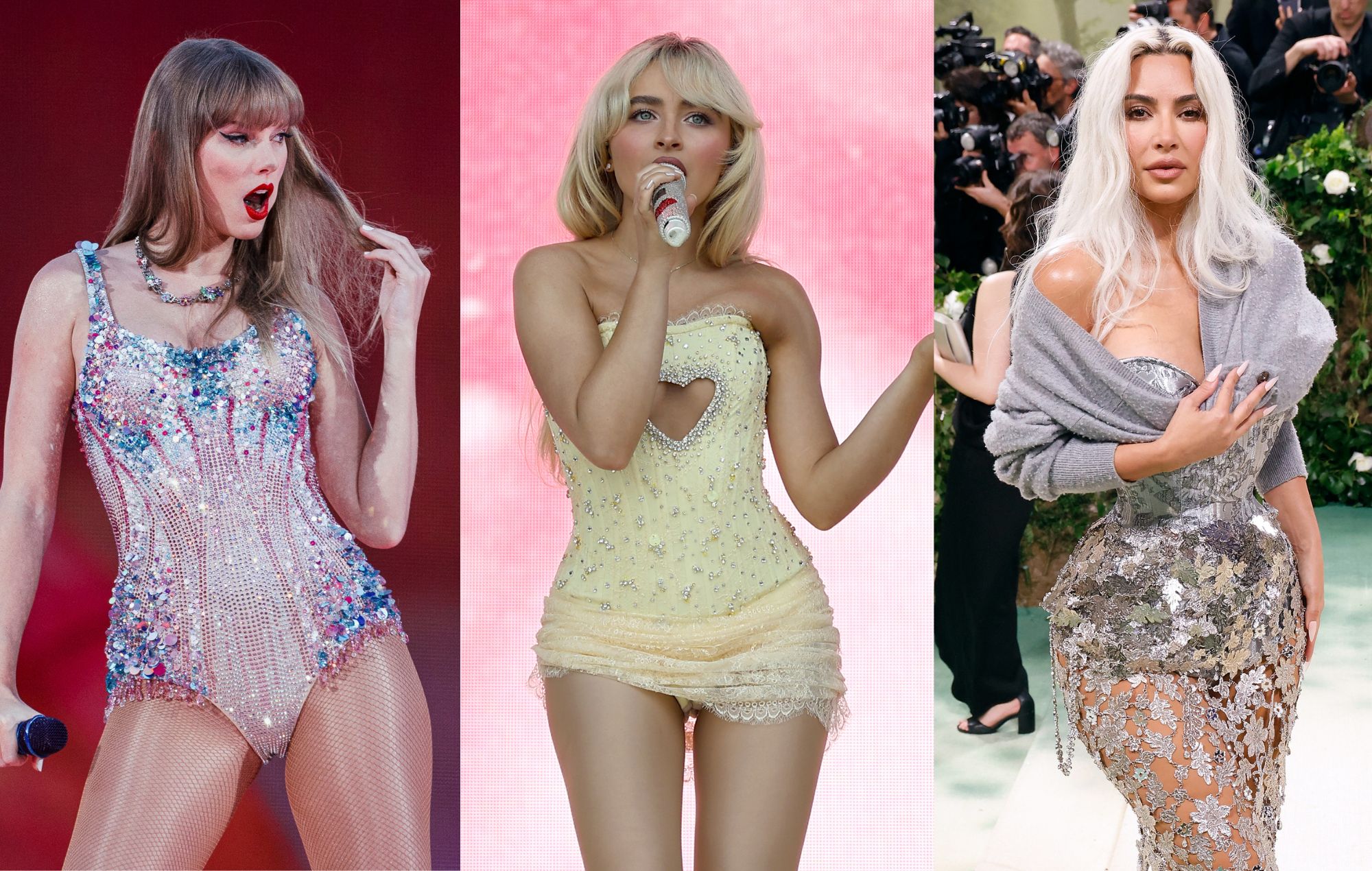 Sabrina Carpenter dice que no hay "ninguna rareza" con Taylor Swift sobre el backlash de Kim Kardashian SKIMS