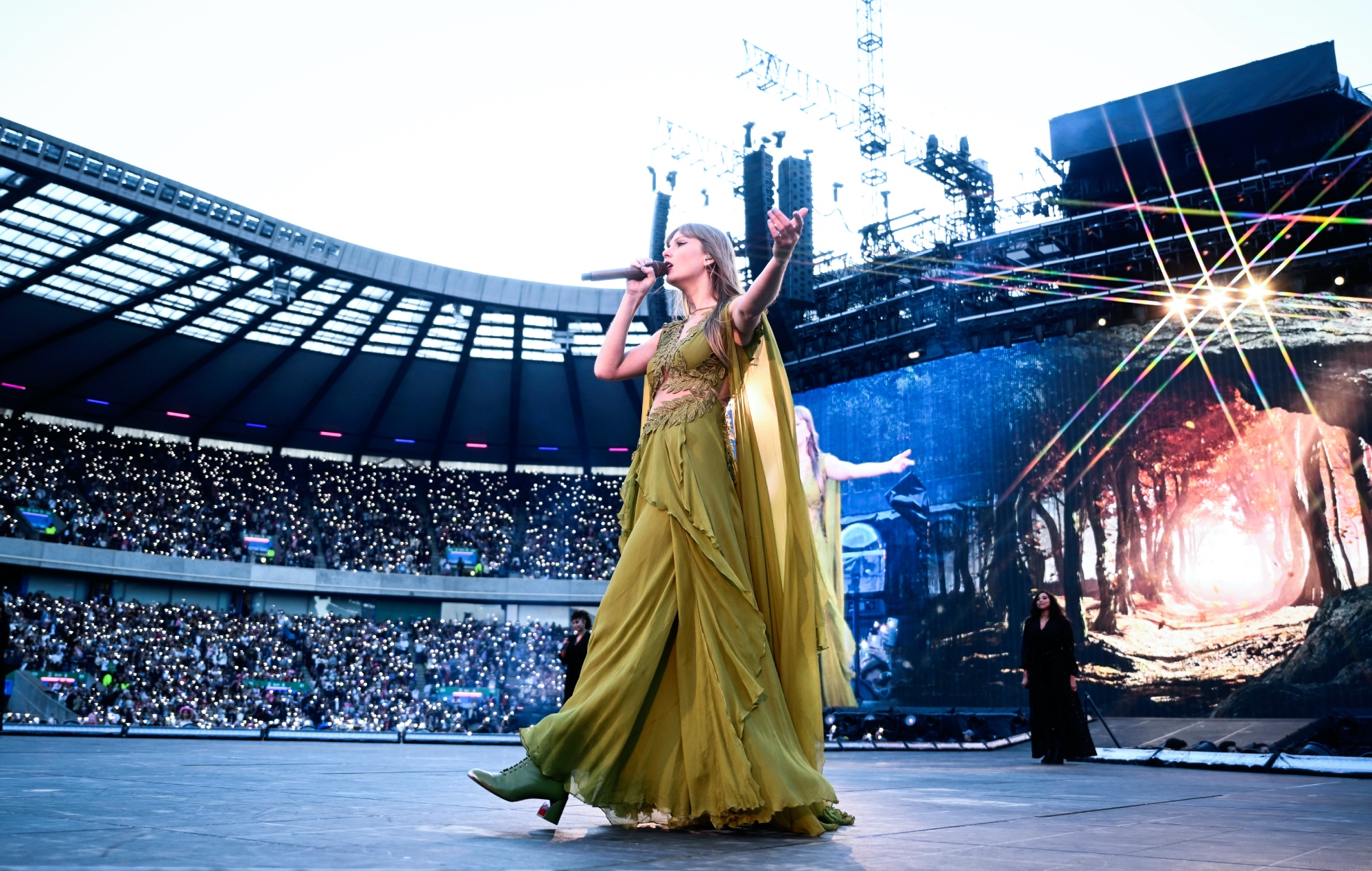 Un hombre acusado de "voyeurismo" en el concierto de Taylor Swift en Edimburgo