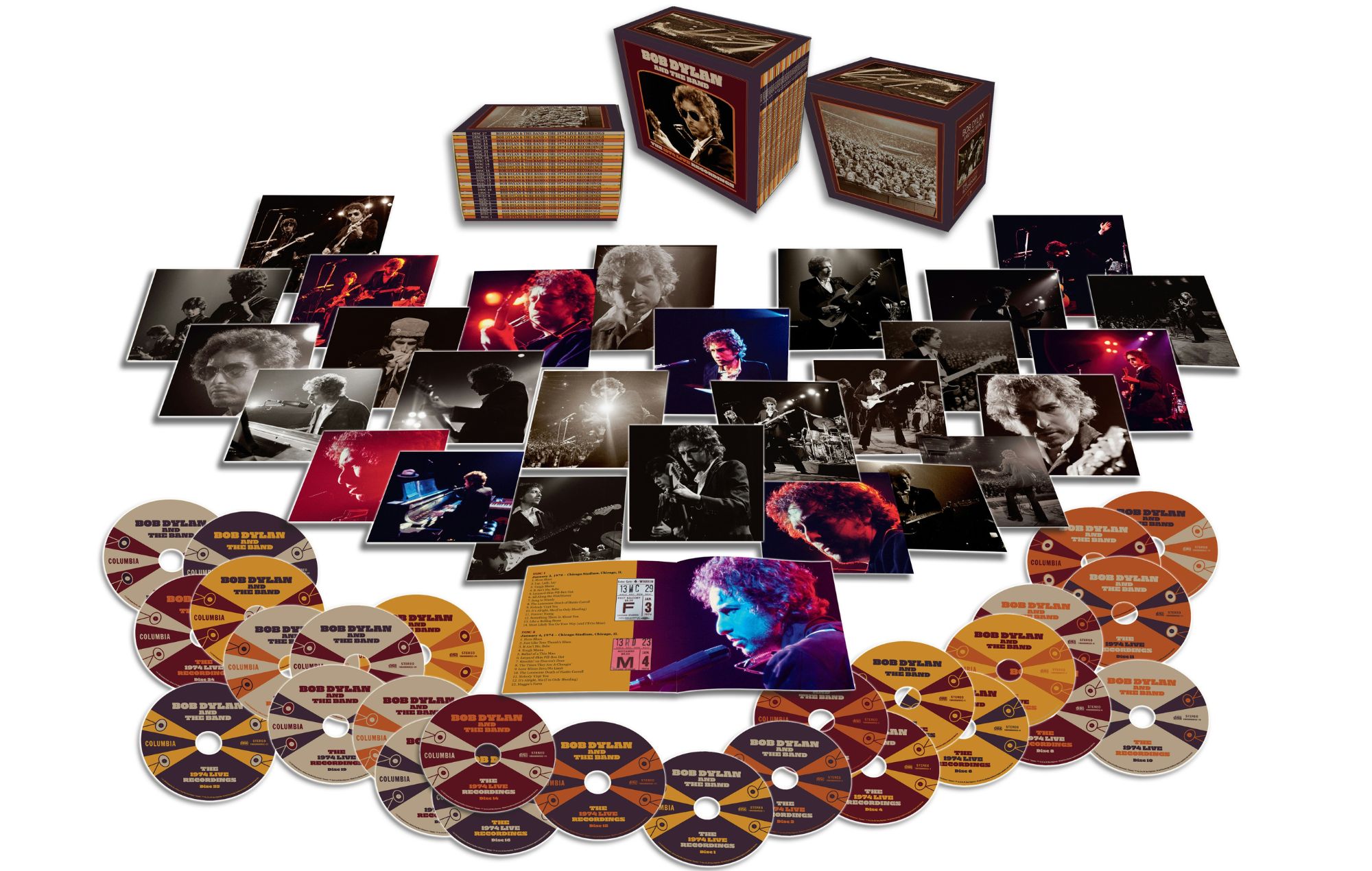 Bob Dylan anuncia la caja "The 1974 Live Recordings", con actuaciones inéditas