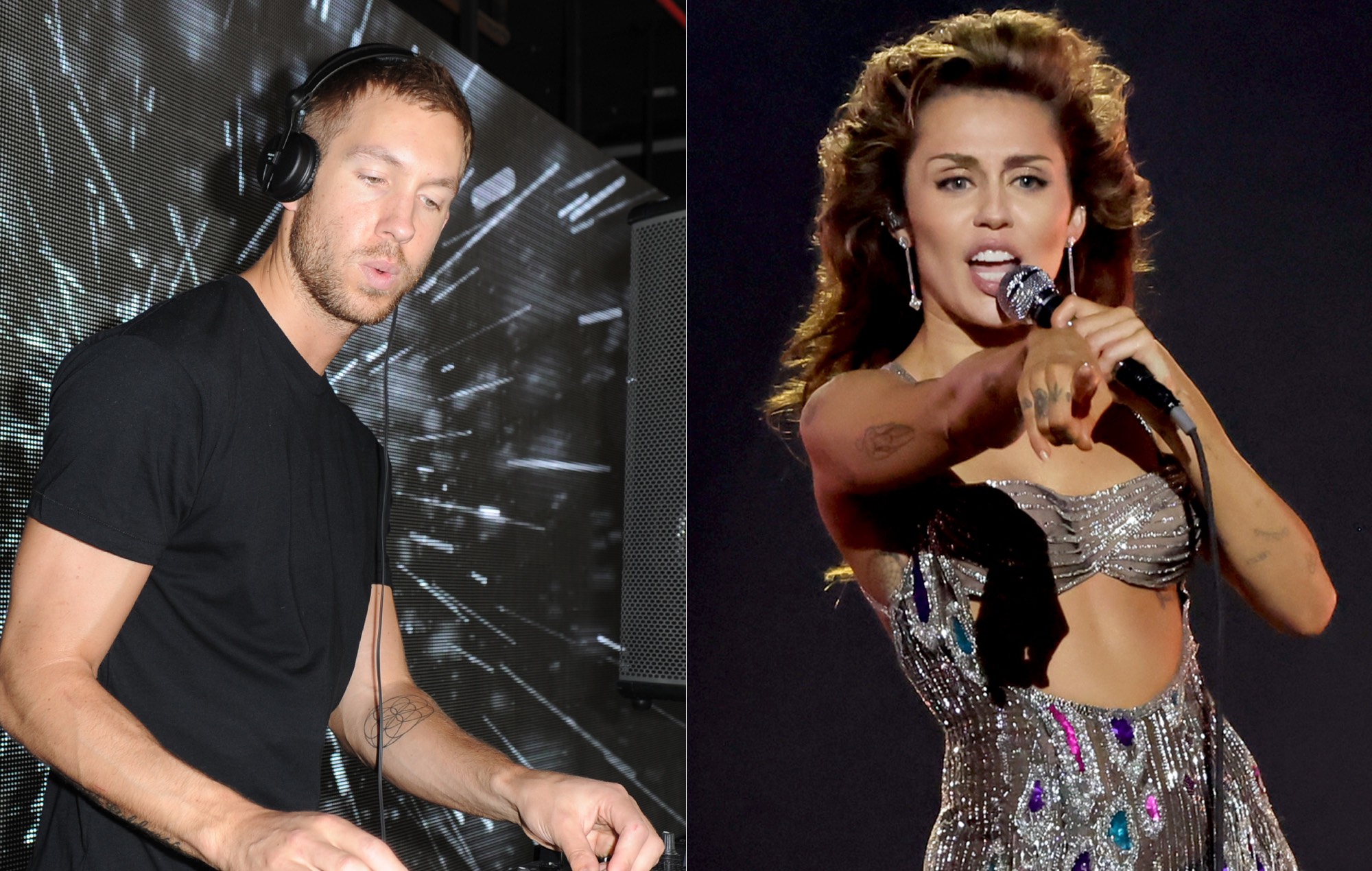 Calvin Harris parece descartar su nueva colaboración con Miley Cyrus "Ocean