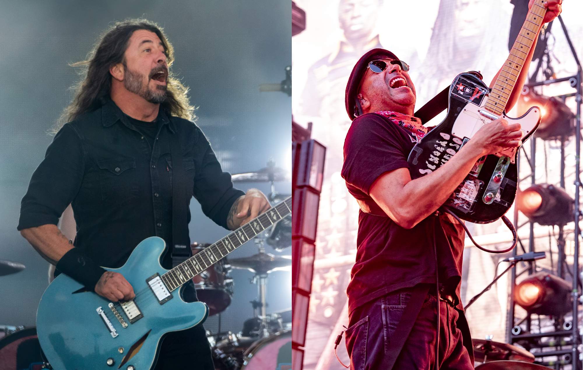 Dave Grohl toca "Times Like These" para Tom Morello en Polonia