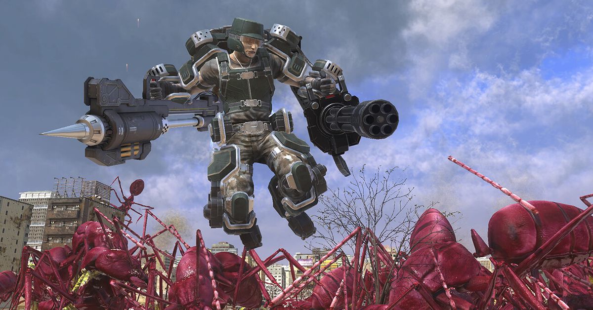 Earth Defense Force 6 es el juego de podcast perfecto