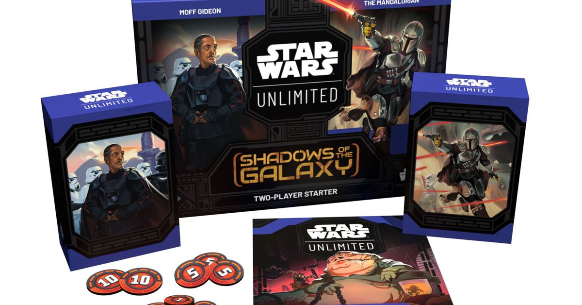 El nuevo juego de Star Wars: Unlimited para dos jugadores cuenta una gran historia moderna de Star Wars.