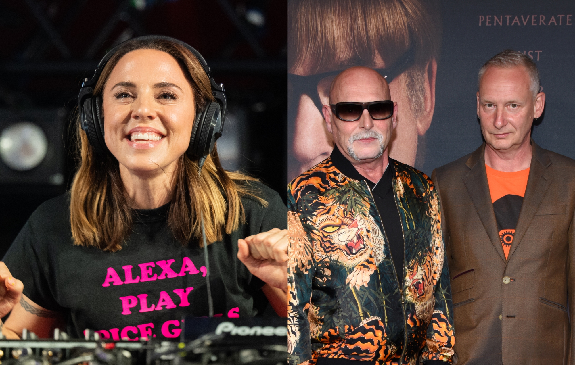 Mel C comparte la historia de su aparición sorpresa con Orbital en Glastonbury