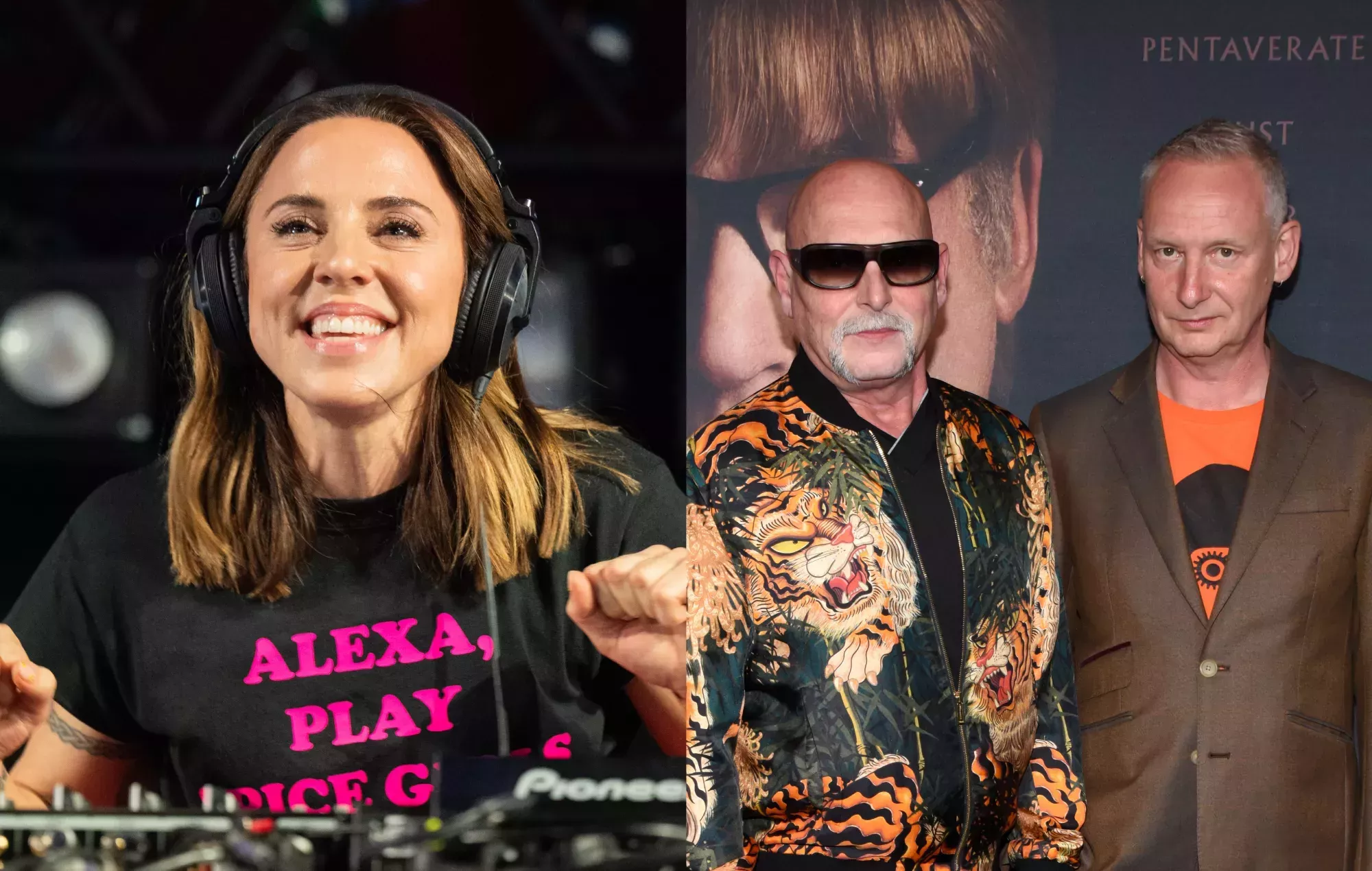 Mel C comparte la historia de su aparición sorpresa con Orbital en Glastonbury
