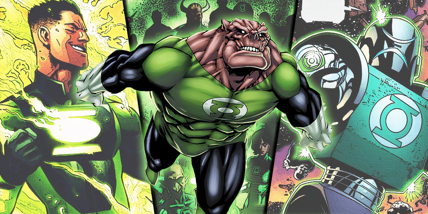 10 Green Lanterns más fuertes de diferentes planetas